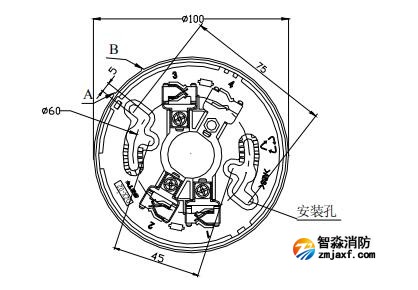 JTY-GF-GST9711点型光电感烟火灾探测器