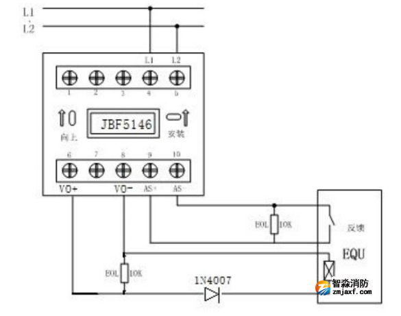 JBF5146输入/输出模块接线图
