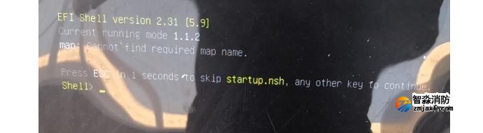 CRT一体机开机出现以下画面,无法正常启动 CRT一体机开机出现以下画面,无法正常启动