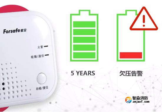 赋安乐鱼在线(中国)NB-IoT智慧烟感低功耗