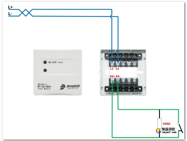 输入接口模块JBF62D-31接线图 输入接口模块JBF62D-31接线图
