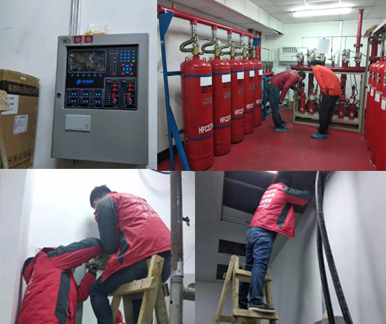 气体灭火系统乐鱼在线(中国)工程安装