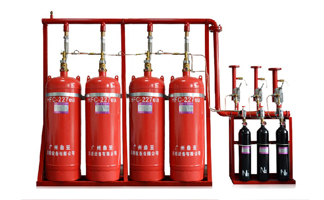 有管网七氟丙烷气体灭火系统组成