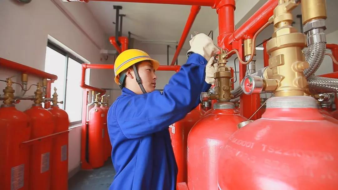 乐鱼在线(中国)工程施工中的气体灭火系统