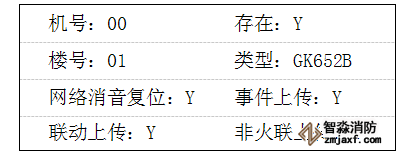 GK652B气体灭火主机主网设置